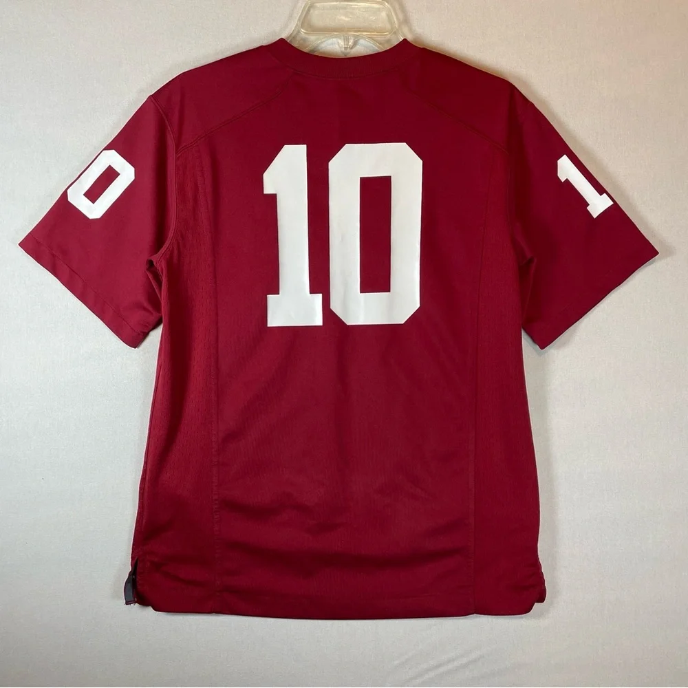 Nike Team Oklahoma Sooners #10 Football Jersey Youth Large